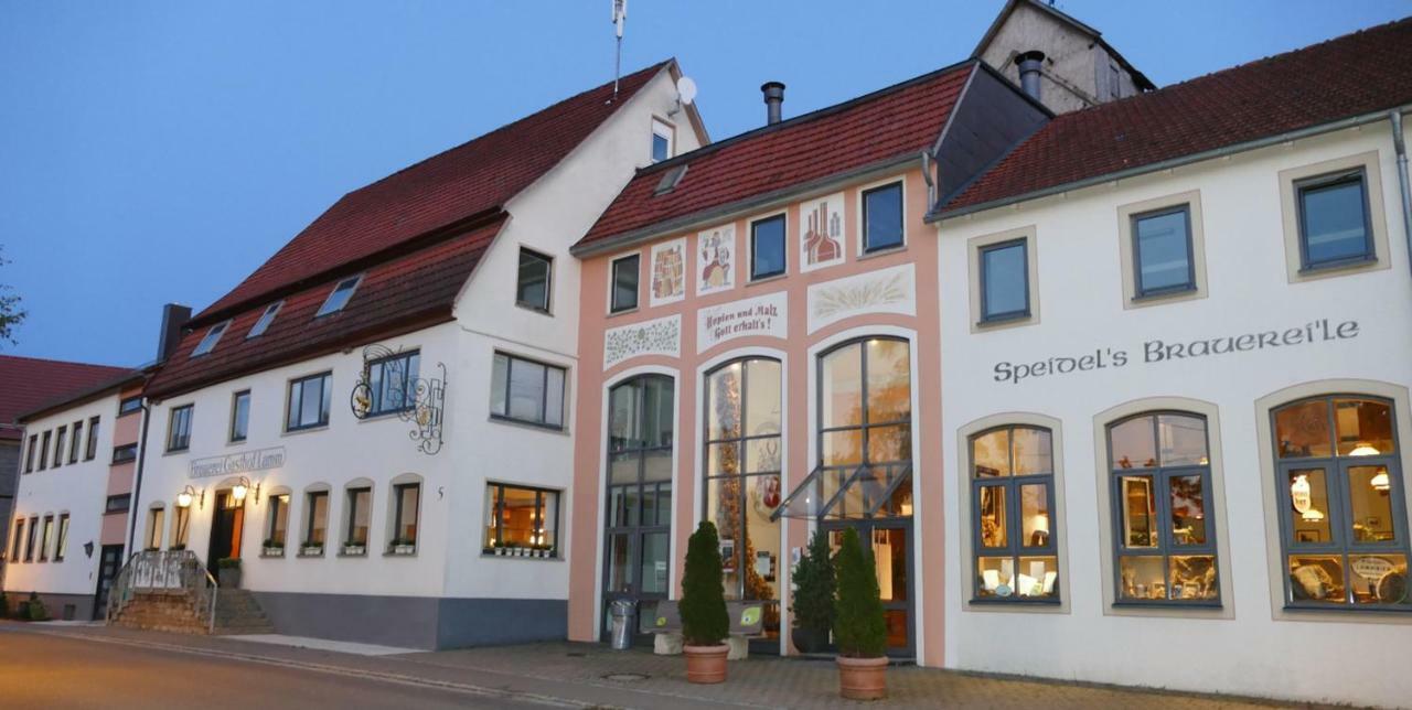 Speidel'S Braumanufaktur Hotel Ödenwaldstetten Екстериор снимка